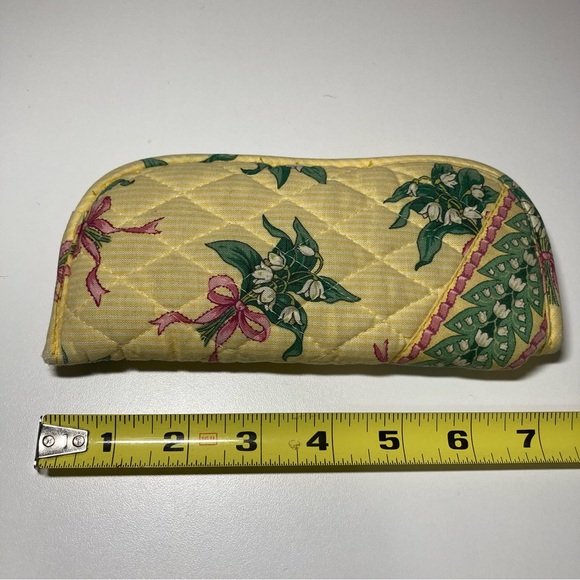 Vera Bradley Hope Lilly of the Valley Retired Soft Double Eyeglass Case - Picture 3 of 11